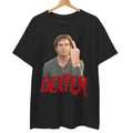 Dexter Morgan "Middle Finger" Vintage Rock Bootleg New Menswear Streetwear Casual T-Shirts, Hoodie, Sweatshirt - T-Shirt, Sweatshirt, Hoodie