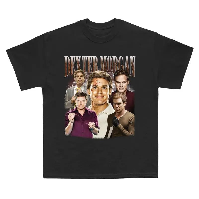 Dexter Morgan Dexter Morgan Rock Bootleg Dexter Morgan Movies Lovers Cotton Menswear Streetwear Casual T-Shirts, Hoodie, Sweatshirt - T-Shirt, Sweatshirt, Hoodie