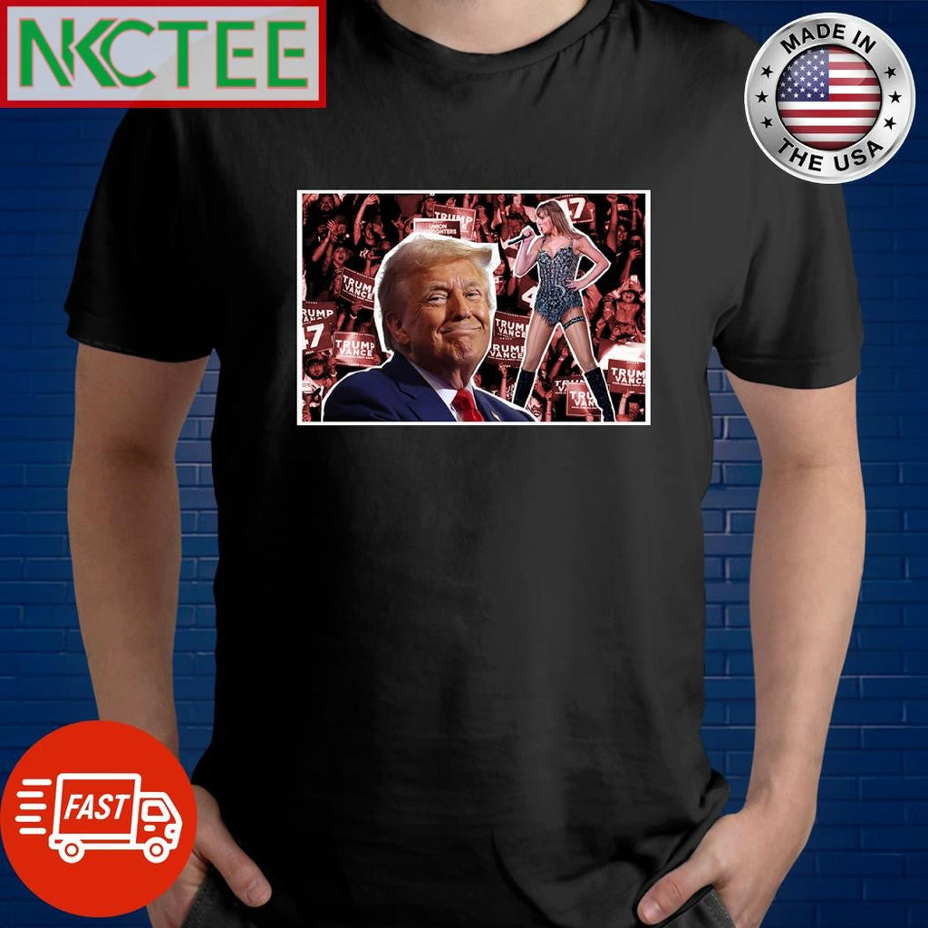 Did Taylor Endorse Donald Trump No, But He Seems to Think So shirt Unisex T-shirt, Sweatshirt, Hoodie, Long Sleeve Tee - T-Shirt, Sweatshirt, Hoodie