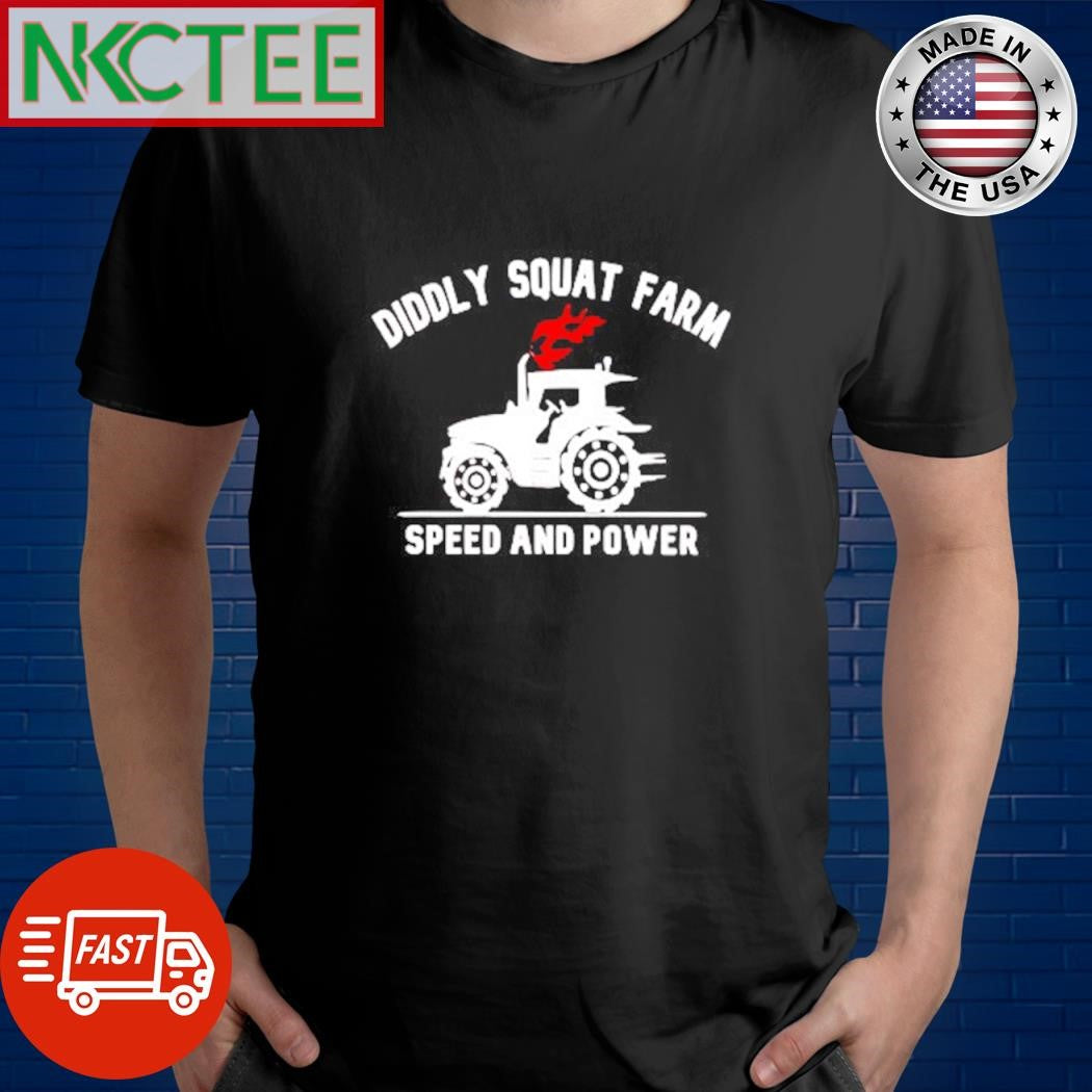 Diddly Squat Farm speed and power shirt Unisex T-shirt, Sweatshirt, Hoodie, Long Sleeve Tee - T-Shirt, Sweatshirt, Hoodie