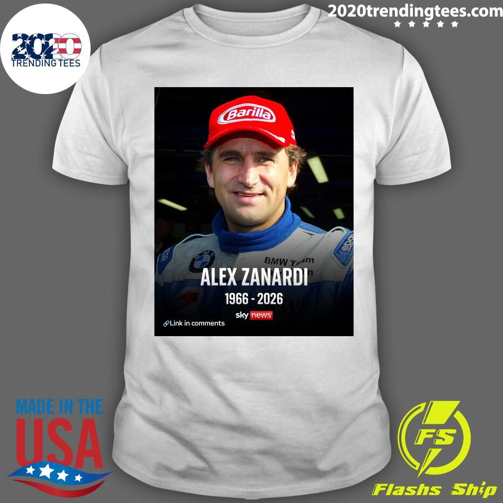 Die Sportwelt Trauert Um Ein Ganz Groes Vorbild Ruhe In Frieden Alex Zanardi 1966-2026 Shirt - T-Shirt, Sweatshirt, Hoodie