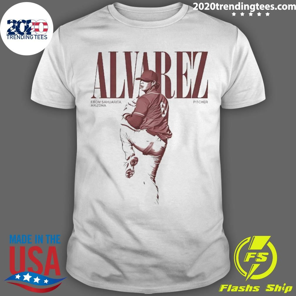 Diego Alvarez Pitcher From Sahuarita Arizona Shirt Unisex T-shirt, Sweatshirt, Hoodie, Long Sleeve Tee - T-Shirt, Sweatshirt, Hoodie
