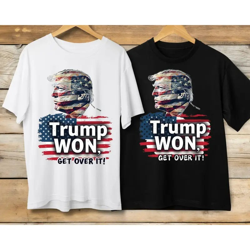 Digital Trummp Won Get Over Trummp 47 President Trummp Winning Election 2024 47 President Election Celebration T-Shirts, Hoodie, Sweatshirt - T-Shirt, Sweatshirt, Hoodie
