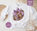 Disco Football Bow Game Day Football Fall Sweaterstyle{N002}2 T-Shirts, Hoodie, Sweatshirt - T-Shirt, Sweatshirt, Hoodie