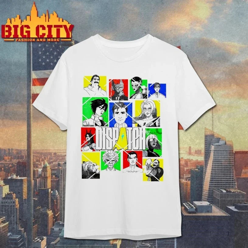 Dispatch Video Game Characters shirt Unisex T-shirt, Sweatshirt, Hoodie, Long Sleeve Tee - T-Shirt, Sweatshirt, Hoodie