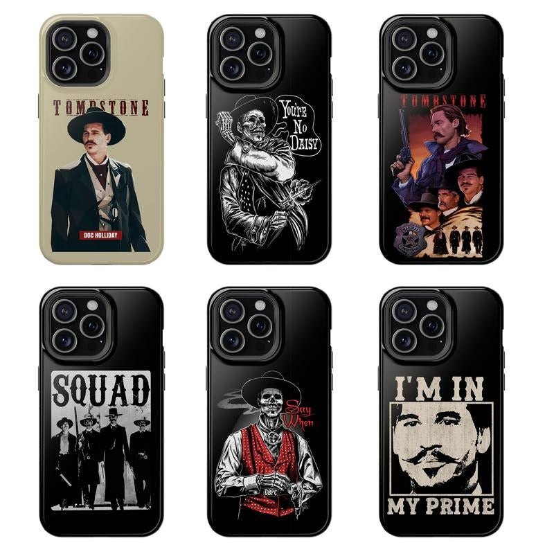 Doc Holliday Phone Case Val Kilmer Tombstone Tribute Movie Buffs & Western Fans T-Shirts, Hoodie, Sweatshirt - T-Shirt, Sweatshirt, Hoodie
