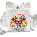 Dog Mama Dog Gold Glitter Paw Puppy Dog Lover T-Shirts, Hoodie, Sweatshirt - T-Shirt, Sweatshirt, Hoodie