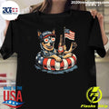 Dog USA 250th Anniversary Dachshund 4th of July 2026 Shirt Unisex T-shirt, Sweatshirt, Hoodie, Long Sleeve Tee - T-Shirt, Sweatshirt, Hoodie