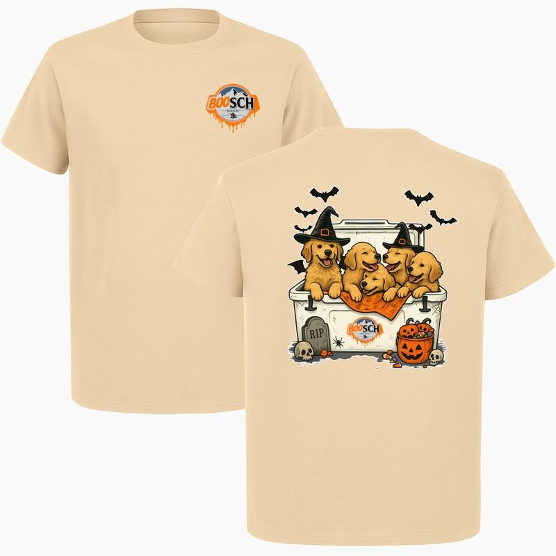 Dogs Beer Halloween Golden Retriever Halloween Cute Dog Shirt Perfect Beer Dog T-Shirts, Hoodie, Sweatshirt - T-Shirt, Sweatshirt, Hoodie
