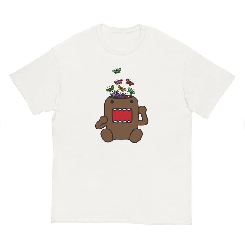 Domo Kun Face Monster Eyes Mouth Shirt Cartoon AWESOME Top Womenswear T-Shirts, Hoodie, Sweatshirt - T-Shirt, Sweatshirt, Hoodie