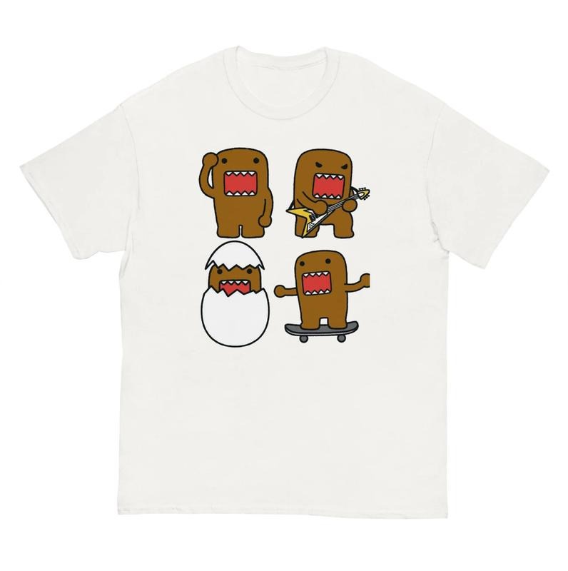 Domo Monsters Shirt Domo Kun Face Monster Eyes Mouth Shirt Cartoon AWESOME Menswear Top T-Shirts, Hoodie, Sweatshirt - T-Shirt, Sweatshirt, Hoodie