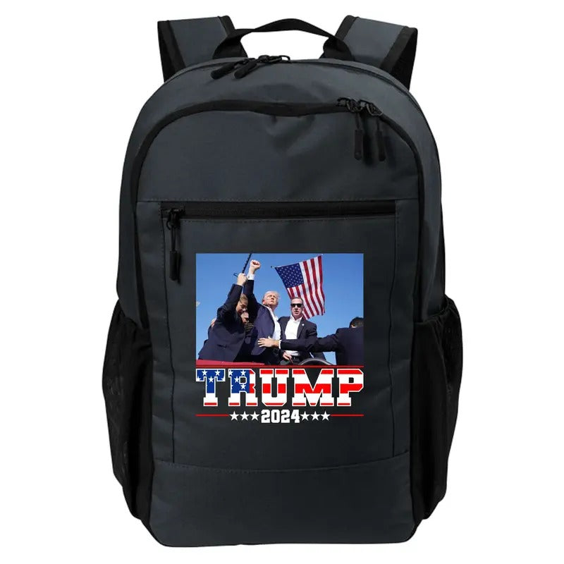 Donald Trump 2024 Survived Shot Election Rally Usa Daily Commute Backpack T-Shirts, Hoodie, Sweatshirt - T-Shirt, Sweatshirt, Hoodie