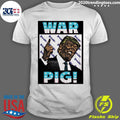 Donald Trump War Pig Rocket American Flag Shirt Unisex T-shirt, Sweatshirt, Hoodie, Long Sleeve Tee - T-Shirt, Sweatshirt, Hoodie