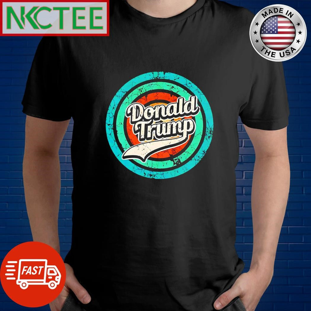 Donald Trump green circle shirt Unisex T-shirt, Sweatshirt, Hoodie, Long Sleeve Tee - T-Shirt, Sweatshirt, Hoodie
