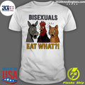 Donkey Chiken And Cat Bisexual Eat What Funny Shirt Unisex T-shirt, Sweatshirt, Hoodie, Long Sleeve Tee - T-Shirt, Sweatshirt, Hoodie