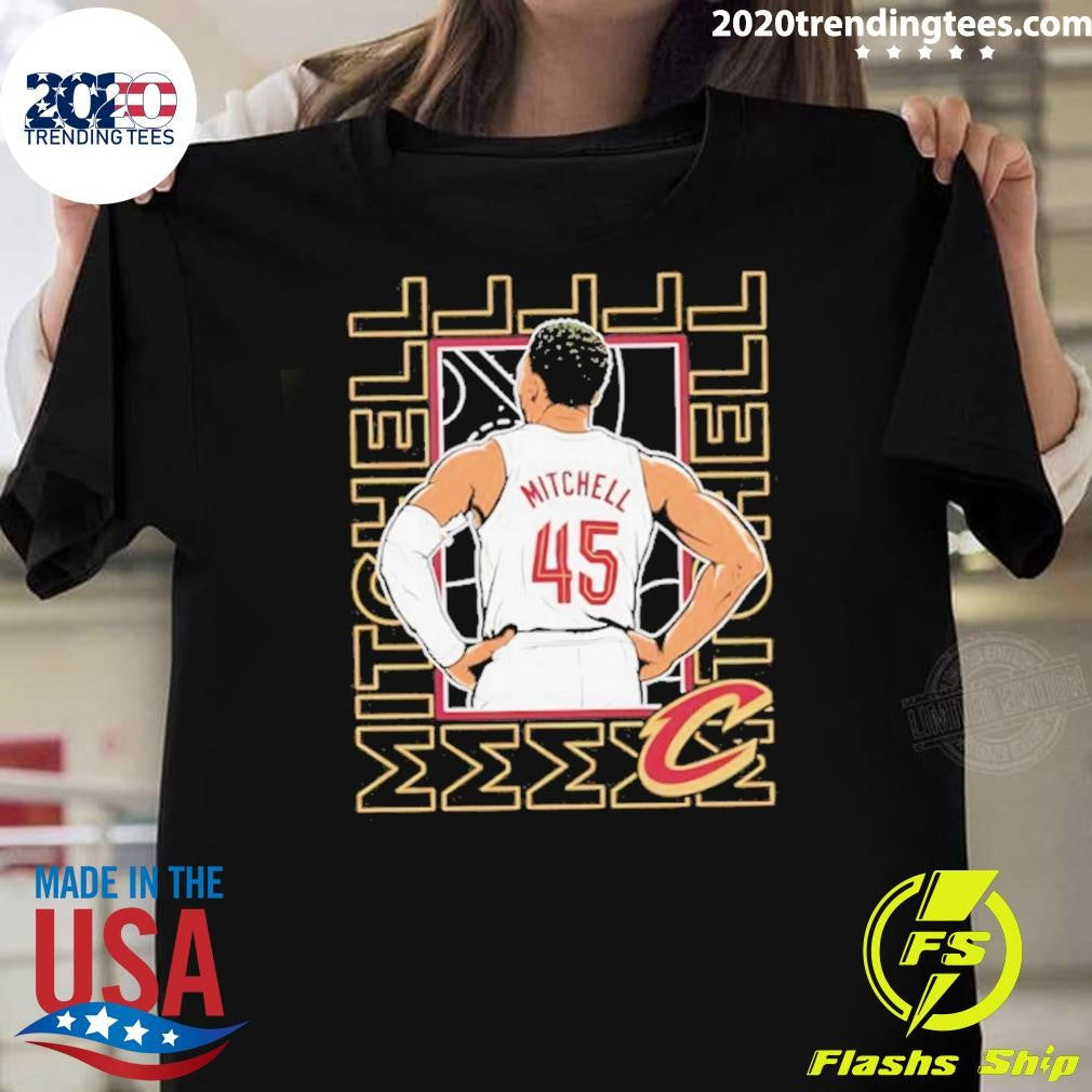 Donovan Mitchell Cleveland Cavaliers Repeat Pose Star Shirt Unisex T-shirt, Sweatshirt, Hoodie, Long Sleeve Tee - T-Shirt, Sweatshirt, Hoodie