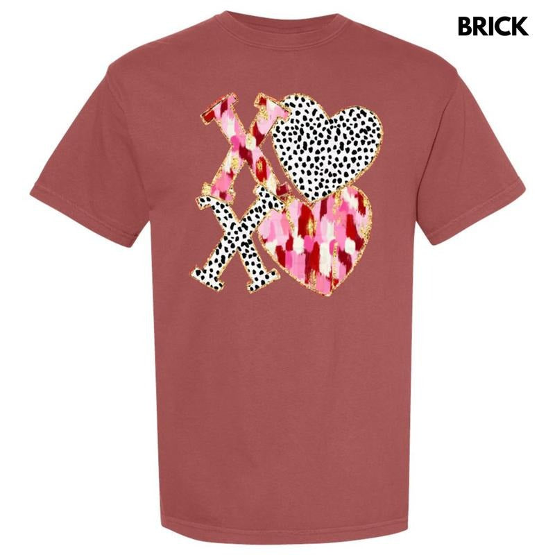 Dotted XOXO Comfort Colors T-Shirts, Hoodie, Sweatshirt - T-Shirt, Sweatshirt, Hoodie