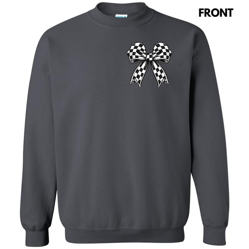 Double Black Checkered Bow 'NLB' T-Shirts, Hoodie, Sweatshirt - T-Shirt, Sweatshirt, Hoodie