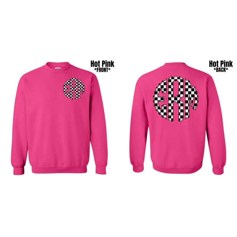 Double Monogram Black Checkered 'NLB' T-Shirts, Hoodie, Sweatshirt - T-Shirt, Sweatshirt, Hoodie