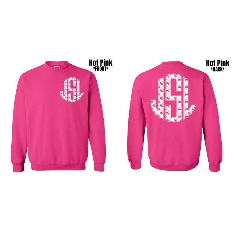 Double Strawberry Stripe Monogram 'NLB' T-Shirts, Hoodie, Sweatshirt - T-Shirt, Sweatshirt, Hoodie