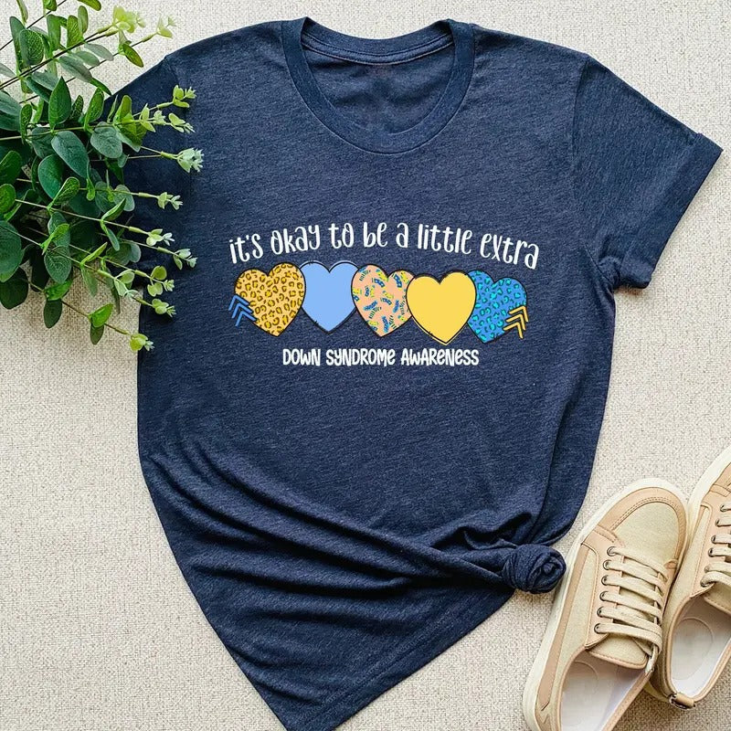 Down Syndrome Shirts Extra Chromosome Down Syndrome Down Syndrome Teacher Shirt Down Syndrome Awareness Shirt T-Shirts, Hoodie, Sweatshirt - T-Shirt, Sweatshirt, Hoodie