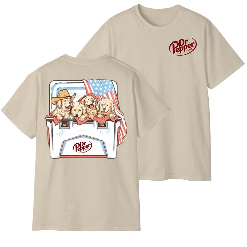 Dr Pepper Dogs Beer 4th July Perfect Drink Dog Shirt All T-Shirts, Hoodie, Sweatshirt - T-Shirt, Sweatshirt, Hoodie
