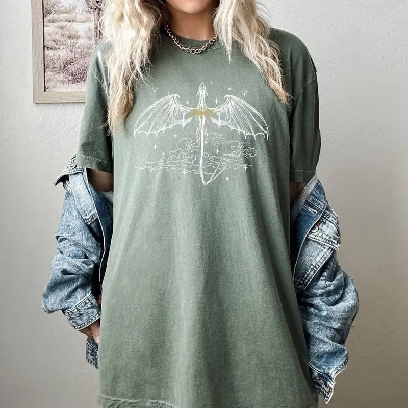 Dragon Rider Comfort Colors Basgiath War College Fourth Wing Shirt Die Fly Riders Quadrant Womenswear T-Shirts, Hoodie, Sweatshirt - T-Shirt, Sweatshirt, Hoodie