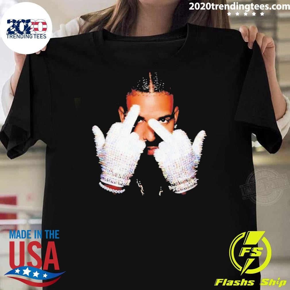 Drake Iceman 2026 Middle Finger Meme Shirt Unisex T-shirt, Sweatshirt, Hoodie, Long Sleeve Tee - T-Shirt, Sweatshirt, Hoodie