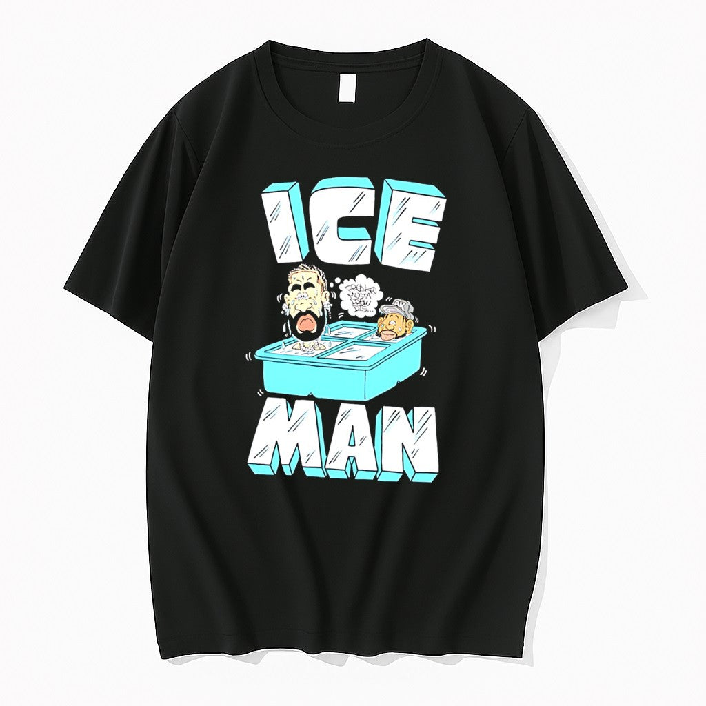Drake Iceman Album 2026 Paint Caricature Tee Tshirts Sweater Hoodie Jpg Unisex T-shirt, Sweatshirt, Hoodie, Long Sleeve Tee - T-Shirt, Sweatshirt, Hoodie