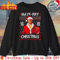 Drake Maye Maye-rry Christmas ugly shirt Unisex T-shirt, Sweatshirt, Hoodie, Long Sleeve Tee - T-Shirt, Sweatshirt, Hoodie