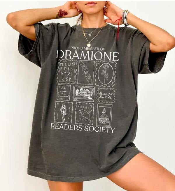 Dramione Shirt Book Club Shirt Dramione Readers Society Shirt Manacled Shirt Morally Grey Shirt Dark Academia Shirt Enemies Lovers Shirt T-Shirts, Hoodie, Sweatshirt - T-Shirt, Sweatshirt, Hoodie