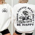 Drink Coffee Read Spicy Spicy Social Club Spicy Booktrovert Bookish Dark Romance T-Shirts, Hoodie, Sweatshirt - T-Shirt, Sweatshirt, Hoodie