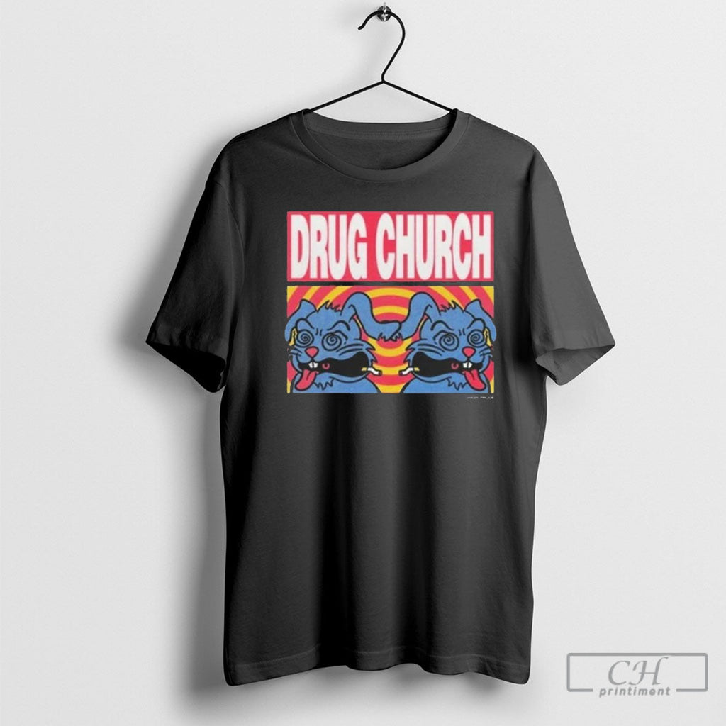 Drug Church Tour Across The Usa 2025 Shirt Sweater Unisex T-shirt, Sweatshirt, Hoodie, Long Sleeve Tee - T-Shirt, Sweatshirt, Hoodie