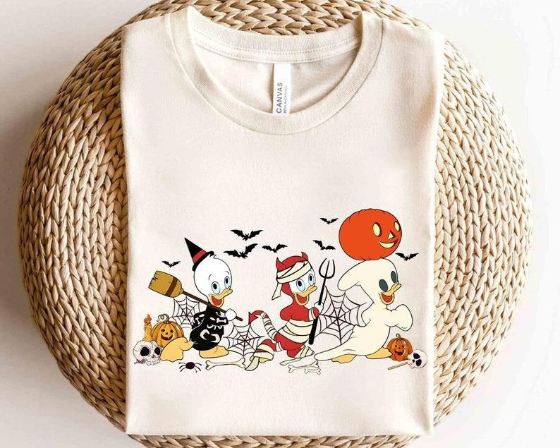 Ducktales Huey Dewey Louie Halloween Not So Scary Party Family Halloween 2024 Trip T-Shirts, Hoodie, Sweatshirt - T-Shirt, Sweatshirt, Hoodie