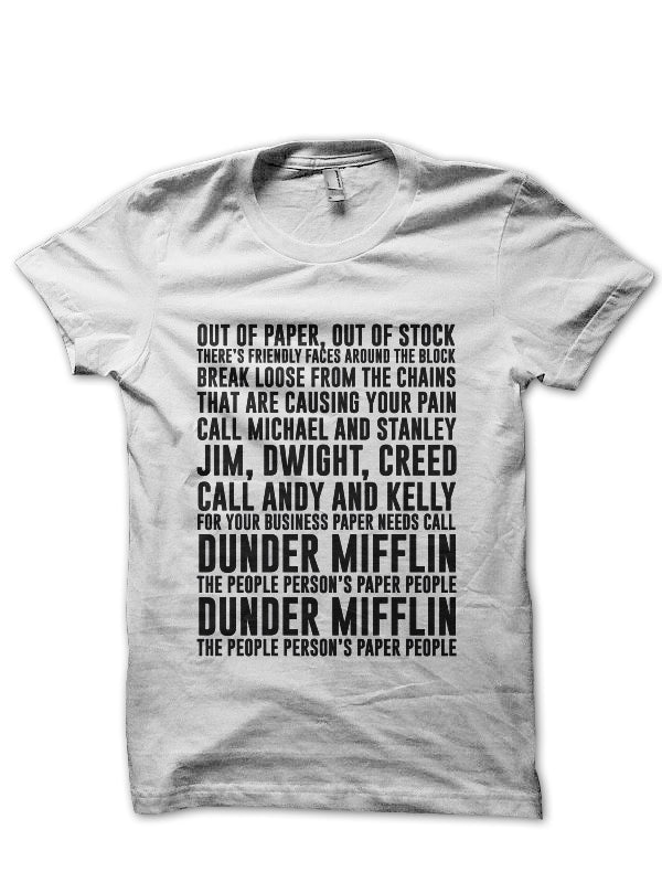 Dunder Mifflin Style005 T-Shirts, Hoodie, Sweatshirt - T-Shirt, Sweatshirt, Hoodie