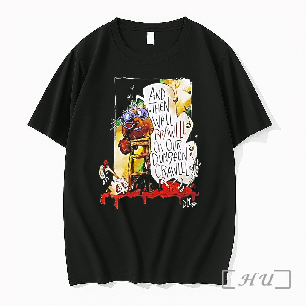 Dungeon Crawler Carl Princess Donut Brawl And Then Well On Our Dungeon Crawlll Tshirts Sweater - T-Shirt, Sweatshirt, Hoodie