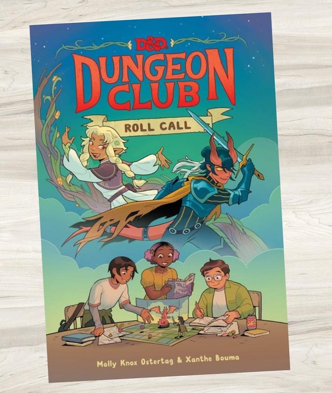 Dungeons & Dragons: Dungeon Club: Roll Call Molly Knox Ostertag Xanthe Bouma Hardcover Novel T-Shirts, Hoodie, Sweatshirt - T-Shirt, Sweatshirt, Hoodie