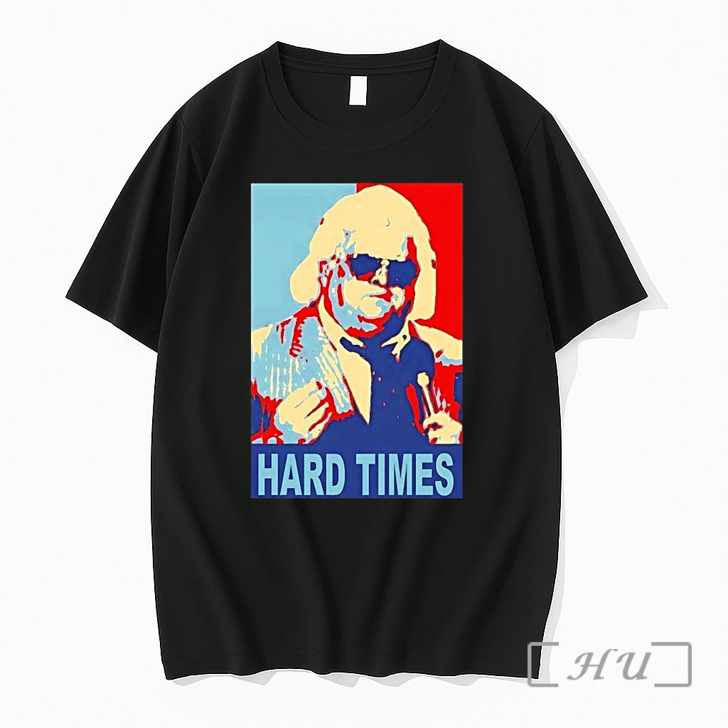 Dusty Rhodes Hard Times Hope Tshirts Sweater Hoodie Jpg Unisex T-shirt, Sweatshirt, Hoodie, Long Sleeve Tee - T-Shirt, Sweatshirt, Hoodie