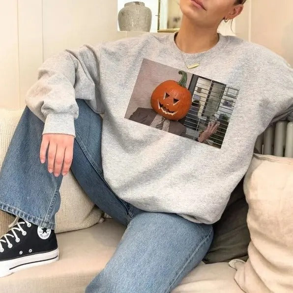 Dwight Pumpkin Head Funny Office Shirt Dwight Pumpkin Head Funny Halloween Shirt Trending Shirt T-Shirts, Hoodie, Sweatshirt - T-Shirt, Sweatshirt, Hoodie