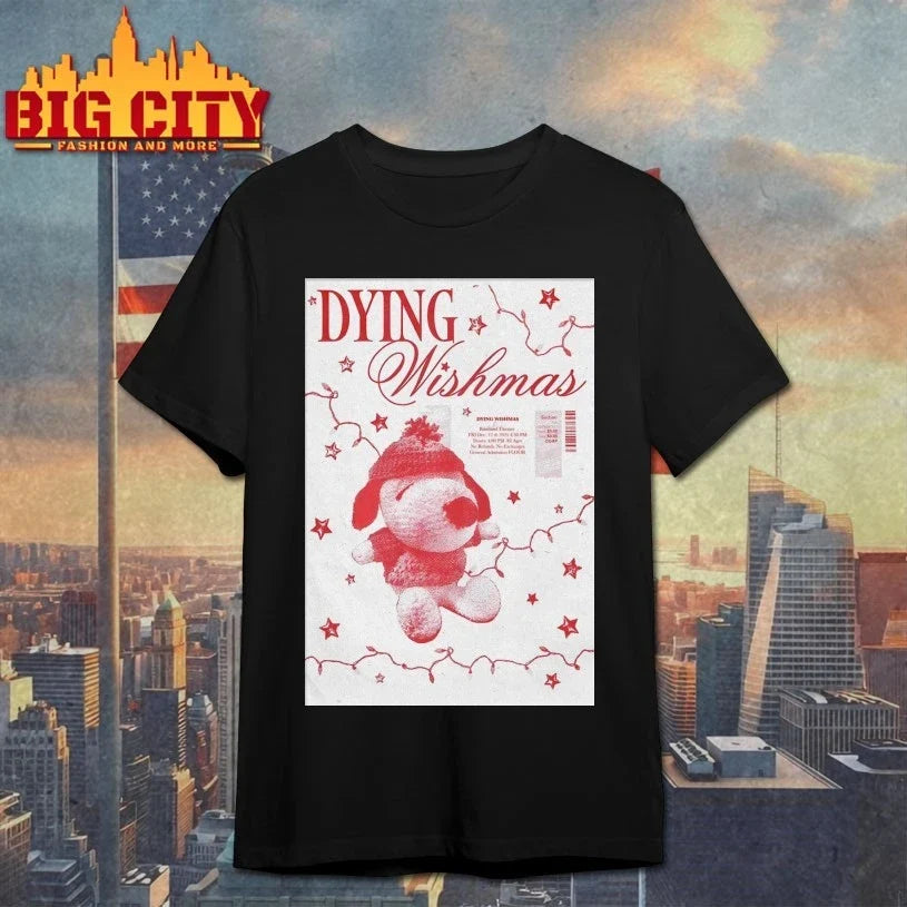 Dying Wish 12.12.2025 Portland OR Poster shirt Unisex T-shirt, Sweatshirt, Hoodie, Long Sleeve Tee - T-Shirt, Sweatshirt, Hoodie