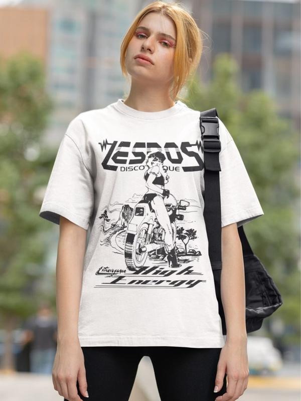 Dykes Bikes Lesbos Disco Shirt Vintage Lesbian Shirt Sapphic Butch Femme Masc Power Top Womenswear T-Shirts, Hoodie, Sweatshirt - T-Shirt, Sweatshirt, Hoodie