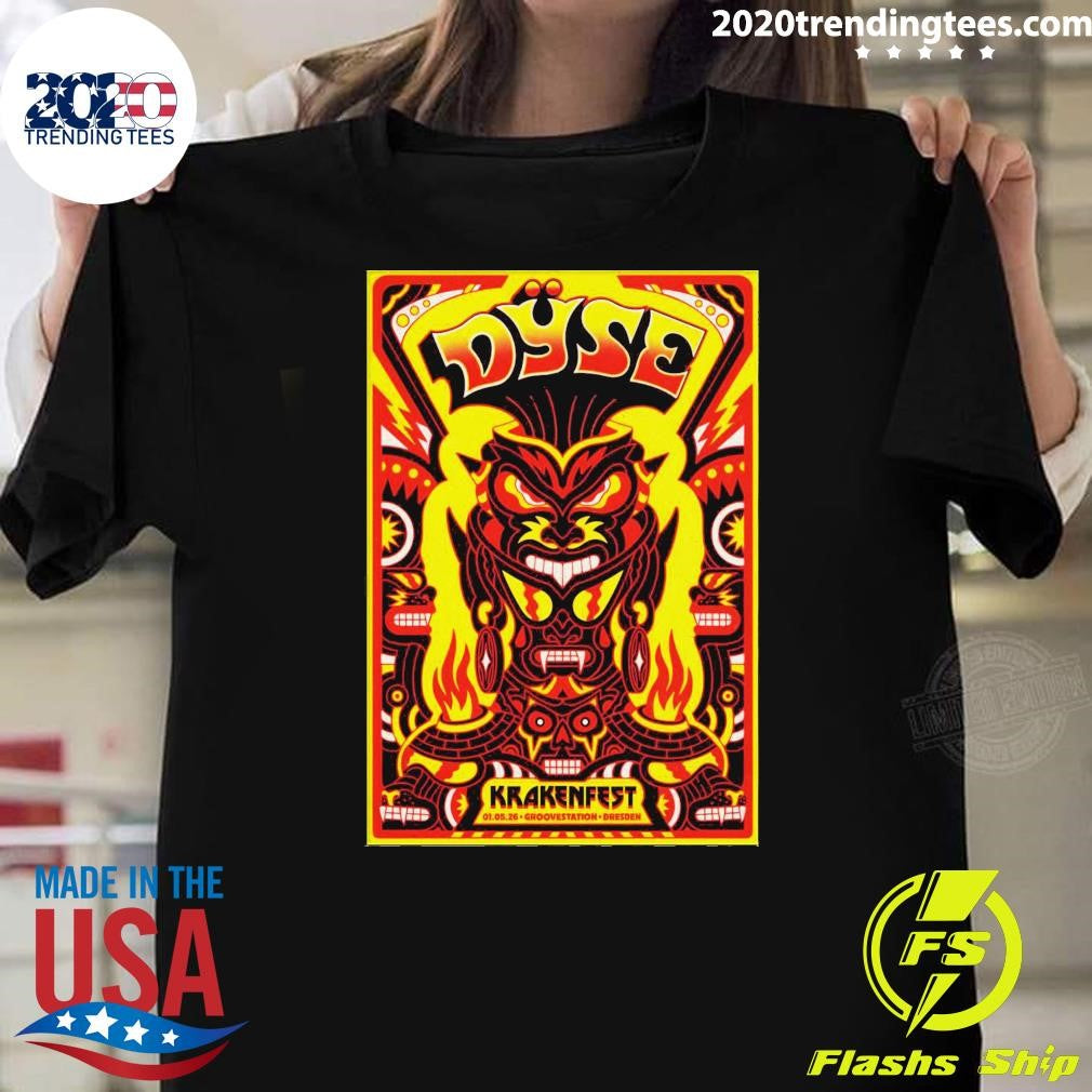 Dyse Band GrooveStation In Dresden Germany May 1 2026 Shirt Unisex T-shirt, Sweatshirt, Hoodie, Long Sleeve Tee - T-Shirt, Sweatshirt, Hoodie