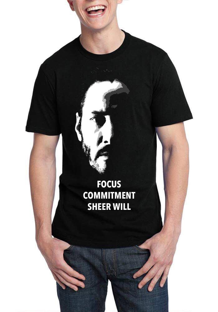 John Wick Focus Commitment Sheer Will T-Shirts, Hoodie, Sweatshirt - T-Shirt, Sweatshirt, Hoodie