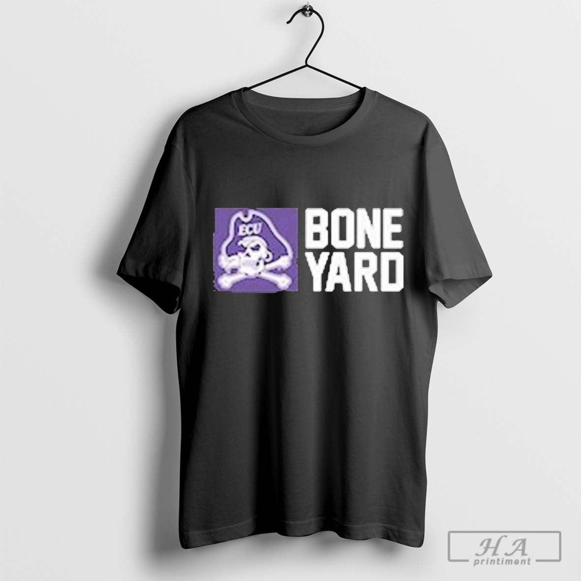 Ecu Pirates Bone Yard Unisex T-shirt, Sweatshirt, Hoodie, Long Sleeve Tee - T-Shirt, Sweatshirt, Hoodie