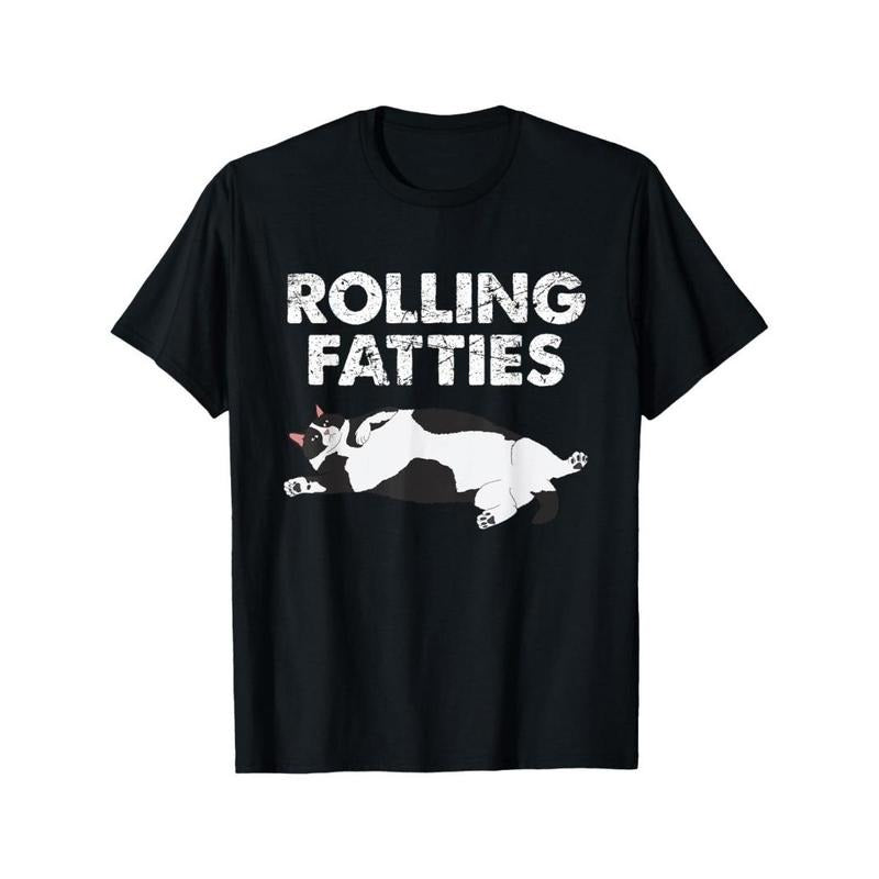 EWH Fat Kitten Funny Cat Rolling Fatties Made USA T-Shirts, Hoodie, Sweatshirt - T-Shirt, Sweatshirt, Hoodie