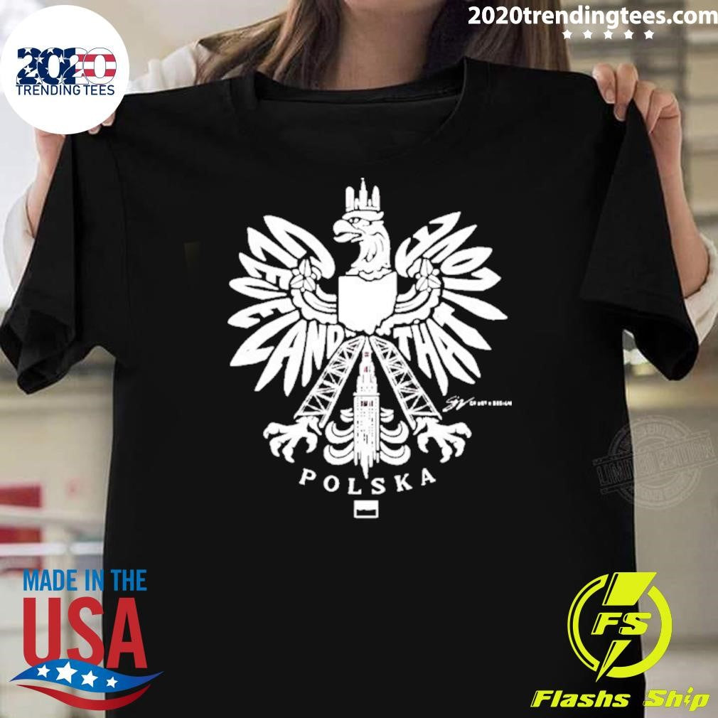 Eagle Polska Cleveland Logo Shirt Unisex T-shirt, Sweatshirt, Hoodie, Long Sleeve Tee - T-Shirt, Sweatshirt, Hoodie