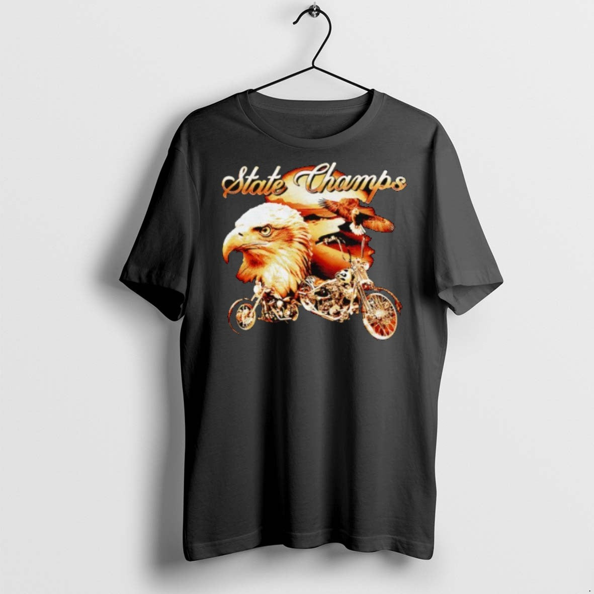 Eagle State Champs T Shirts Unisex T-shirt, Sweatshirt, Hoodie, Long Sleeve Tee - T-Shirt, Sweatshirt, Hoodie