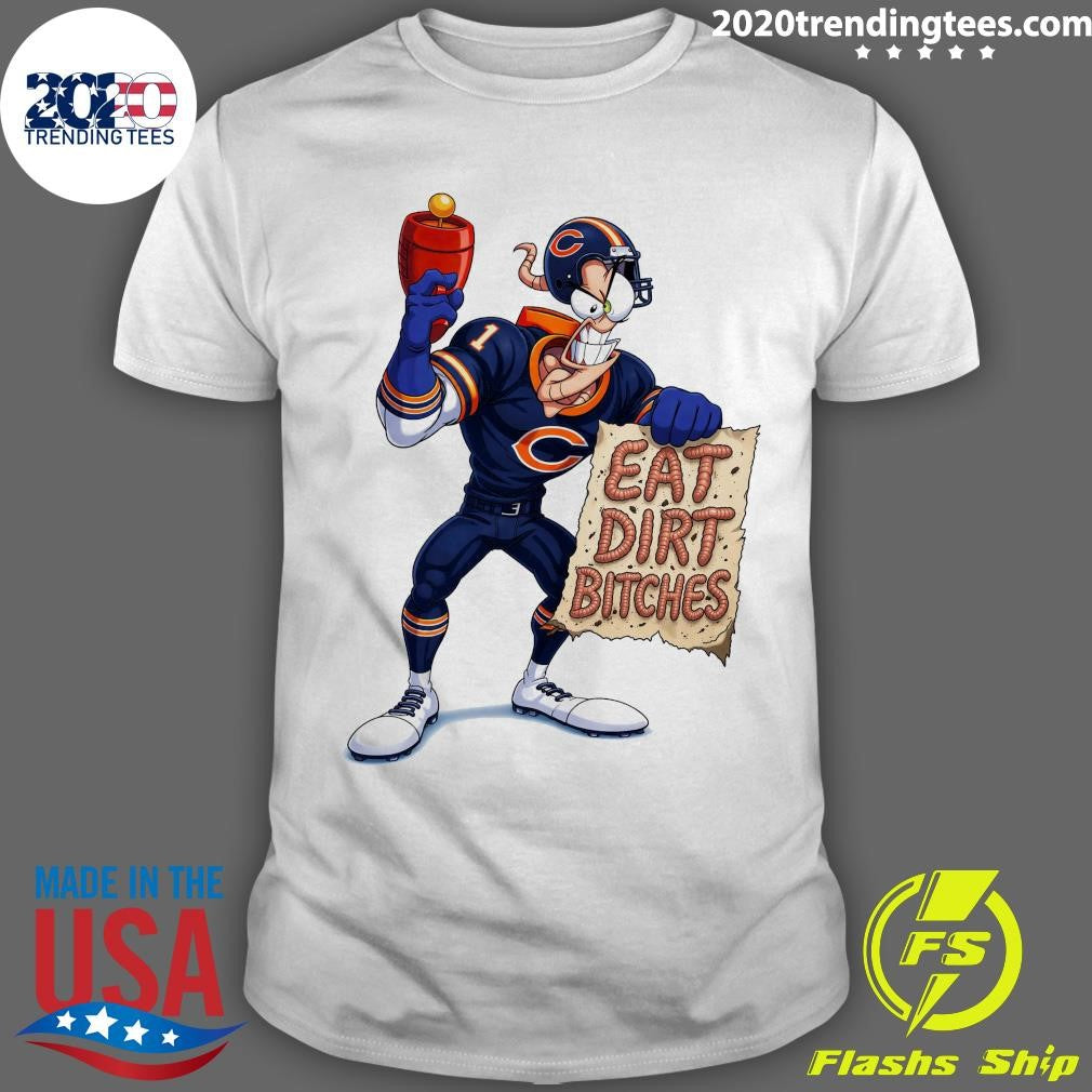 Earthworm Jim Eat Dirt Bitches Shirt Unisex T-shirt, Sweatshirt, Hoodie, Long Sleeve Tee - T-Shirt, Sweatshirt, Hoodie