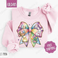 Easter Bow 1 Coquette Easter Religious Her T-Shirts, Hoodie, Sweatshirt - T-Shirt, Sweatshirt, Hoodie