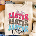 Easter Bunny Coquette Happy Easter Brushstroke Bunny Ears Jesus Easter T-Shirts, Hoodie, Sweatshirt - T-Shirt, Sweatshirt, Hoodie